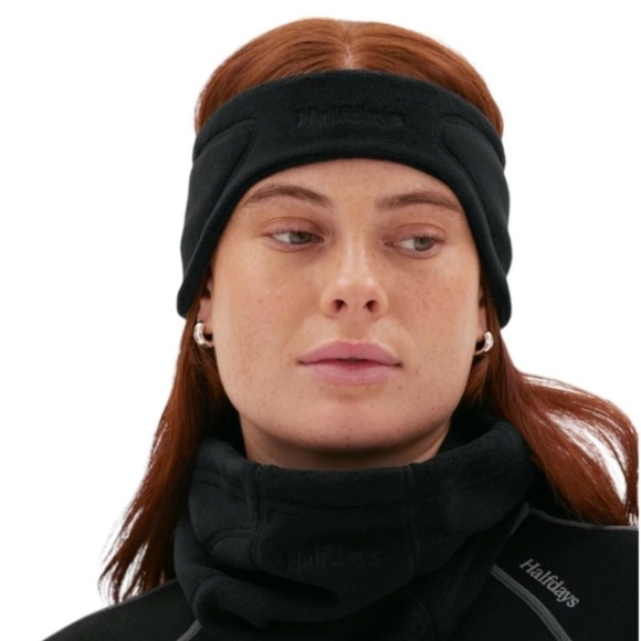 NWT Halfdays Fleece Penny Headband Polartec - Black - MSRP $45 - Picture 7 of 7